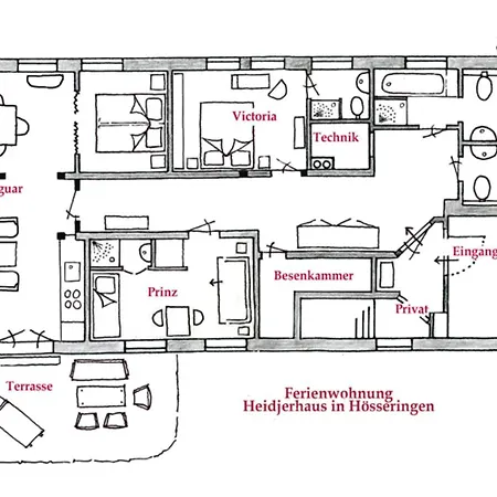 公寓 Im Heidjerhaus Suderburg